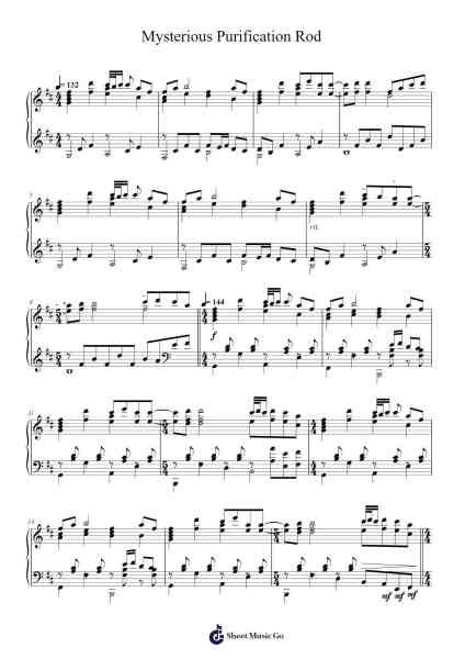 Mysterious Purification Rod Sheet Music by ZUN-Arr.Virquinn Hoodvid