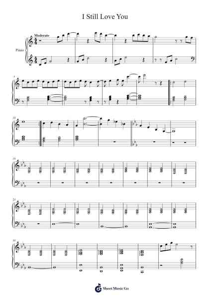 I Still Love You Sheet Music by Aaron Mendoza-Arr.Ellyle Hunrhys