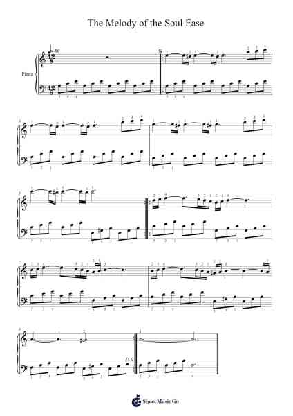 The Melody of the Soul Ease Sheet Music by undefined-Arr.Leisa