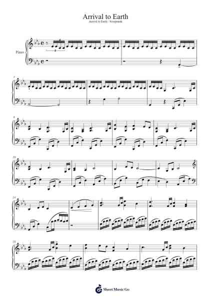 Arrival to Earth Sheet Music by Steve Jablonsky-Arr.Boothah Arle