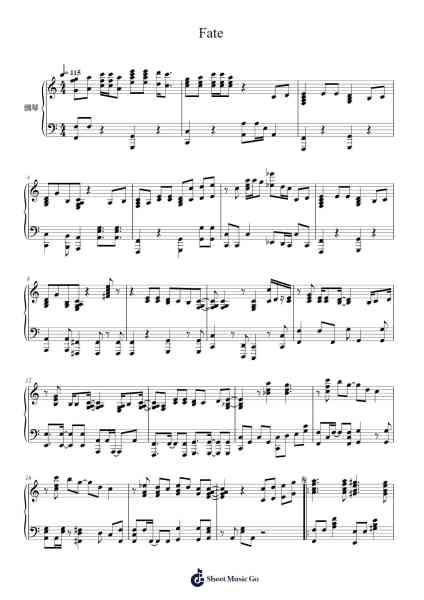 Fate Sheet Music by (G)-IDLE-Arr.Janedo
