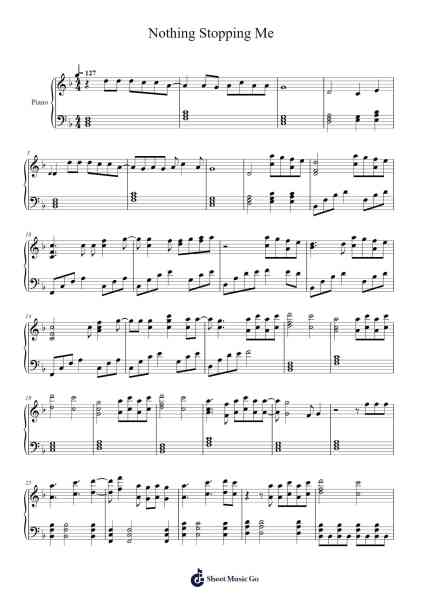Nothing Stopping Me Sheet Music by Vicetone-Arr.Huxver Birdnee