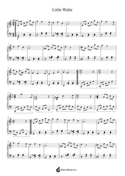 Little Waltz Sheet Music by undefined-Arr.Swinhood Ajean