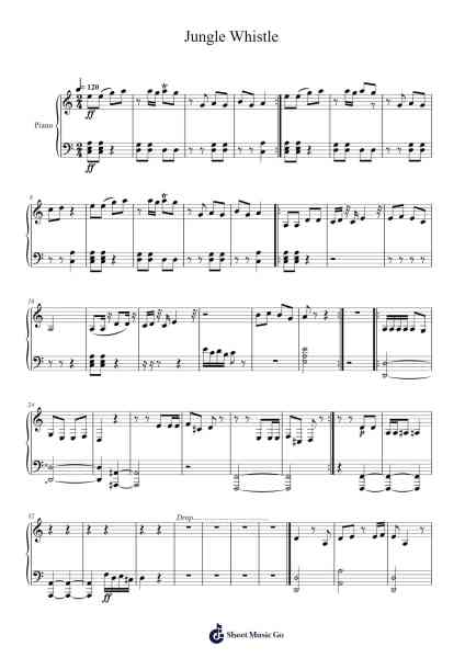 Jungle Whistle Sheet Music by KSHMR-Arr.Troyning