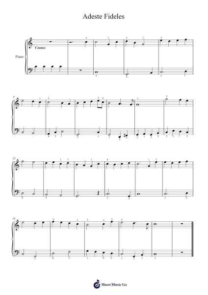 Adeste Fideles Sheet Music by undefined-Arr.Corrie
