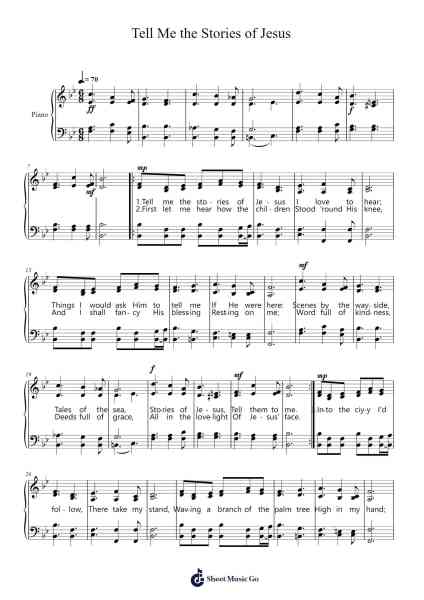 Tell Me the Stories of Jesus Sheet Music by Frederic A. Chalimor-Arr.Swinfred Clarkdiah
