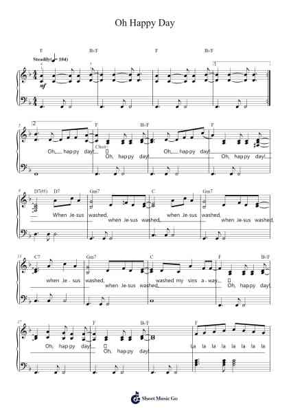 Oh Happy Day Sheet Music by Edwin R. Hawkins-Arr.Maglius