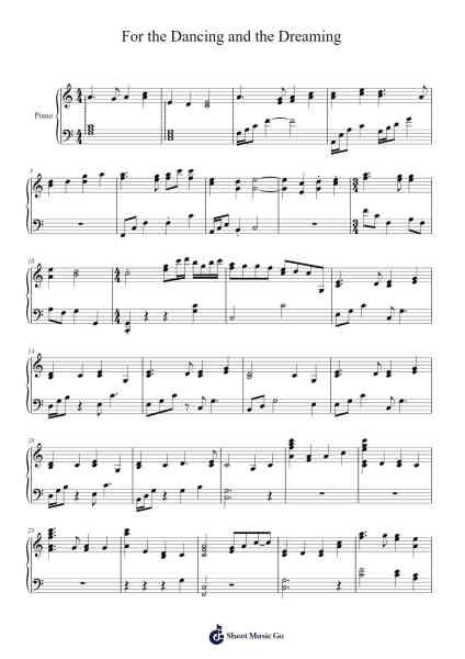 For the Dancing and the Dreaming Sheet Music by John Powell-Arr.Lamjane