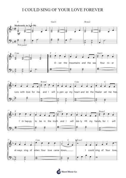 I Could Sing Of Your Love Forever Sheet Music by Delirious?-Arr.Louieby