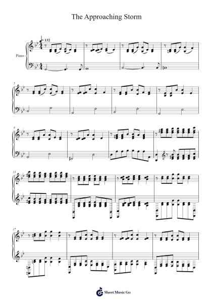 The Approaching Storm Sheet Music by Donchenko Oleksandr/Timothy Brown-Arr.Ligreen