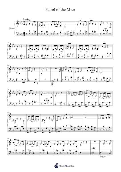 Patrol of the Mice Sheet Music by Tuukka Jokilehto-Arr.Greenlew