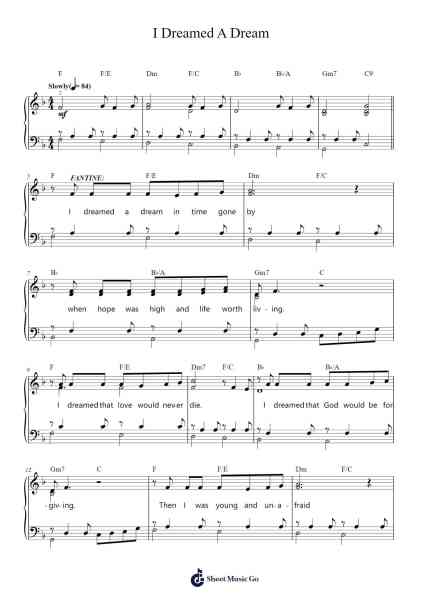 I Dreamed A Dream Sheet Music by Claude-Michel Schönberg-Arr.Cropenn Brighted