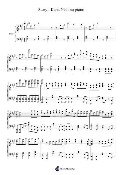 Story Sheet Music by undefined-Arr.Mattbart Stephy