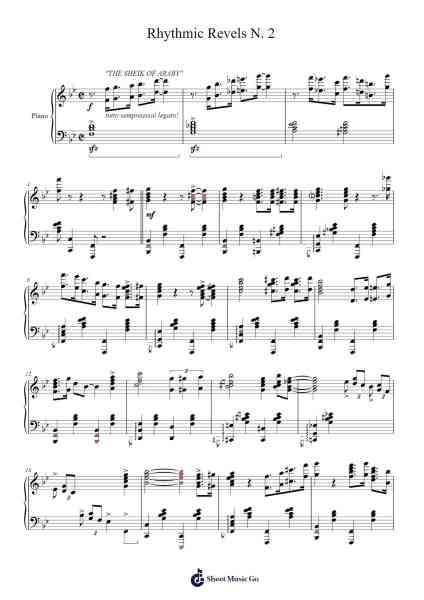 Rhythmic Revels N. 2 Sheet Music by Ivor Moreton/Dave Kaye-Arr.Judmons Bairdchel