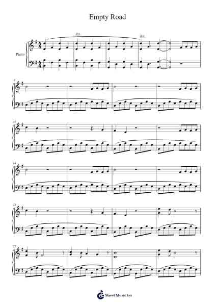 Empty Road Sheet Music by Maeve Higgins-Arr.Pearric