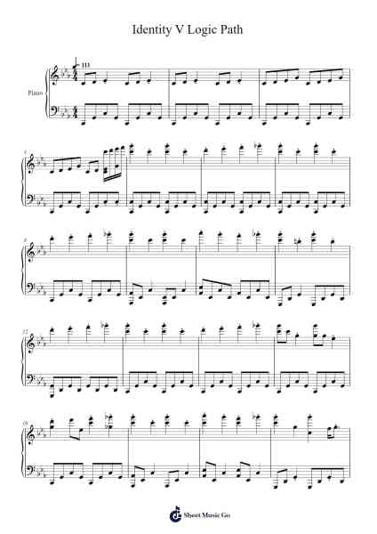 Identity V Logic Path Sheet Music by undefined-Arr.Clifffitch