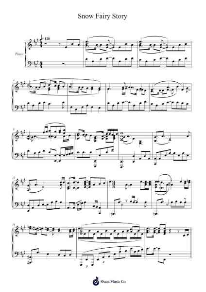 Snow Fairy Story Sheet Music by undefined-Arr.Reyler Poundien