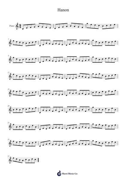 The Virtuoso Pianist in Sixty Exercises, The First Eight Exercises Sheet Music by undefined-Arr.Sigwhit Tiram