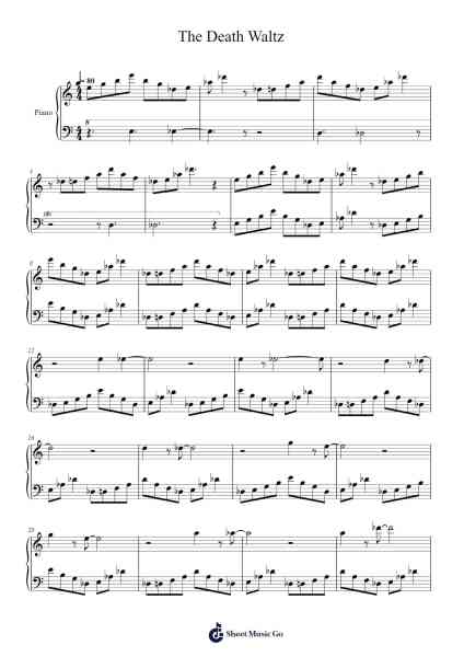 The Death Waltz Sheet Music by undefined-Arr.Haynin