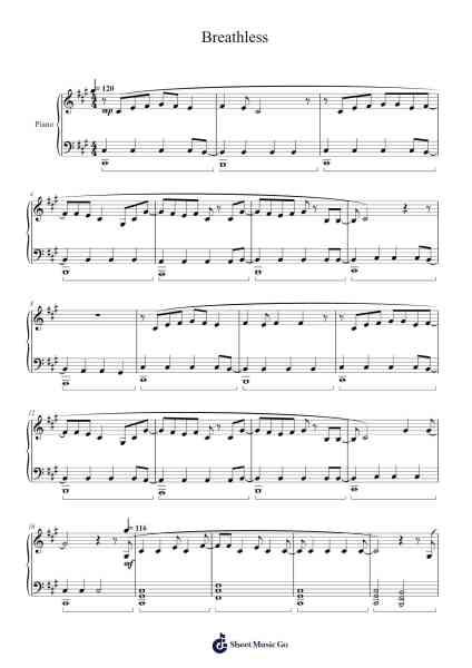 Breathless - Aldnoah Zero (Piano) Sheet Music by Hiroyuki Sawano-Arr.Louiste