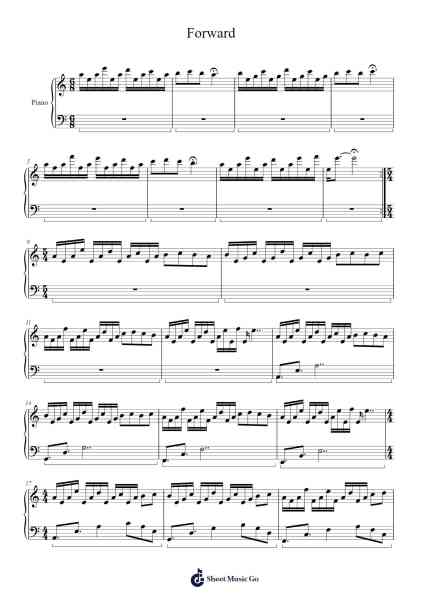Forward Sheet Music by undefined-Arr.Grifdice