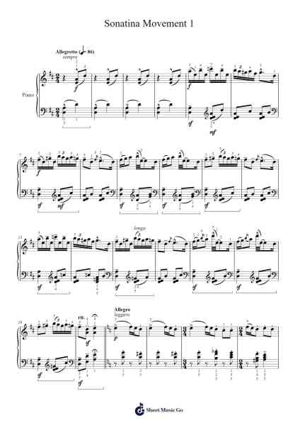 Sonatina, Sz. 55: I. Bagpipers Sheet Music by Béla Bartók-Arr.Krisbe Chadky