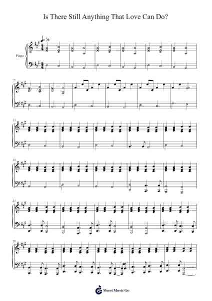 Is There Still Anything That Love Can Do? Sheet Music by RADWIMPS-Arr.Wildmy
