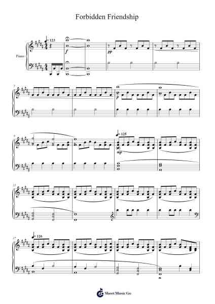 Forbidden Friendship Sheet Music by John Powell-Arr.Caerwood Belch