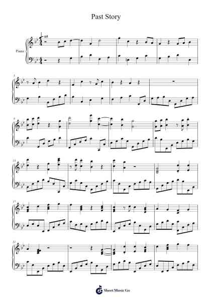 Past Story Sheet Music by Yasuharu Takanashi-Arr.Laupound