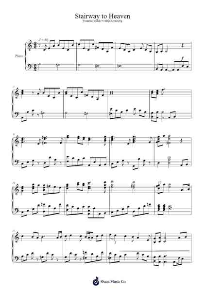 Stairway to Heaven Sheet Music by Max Loh-Arr.Babberg Neriam