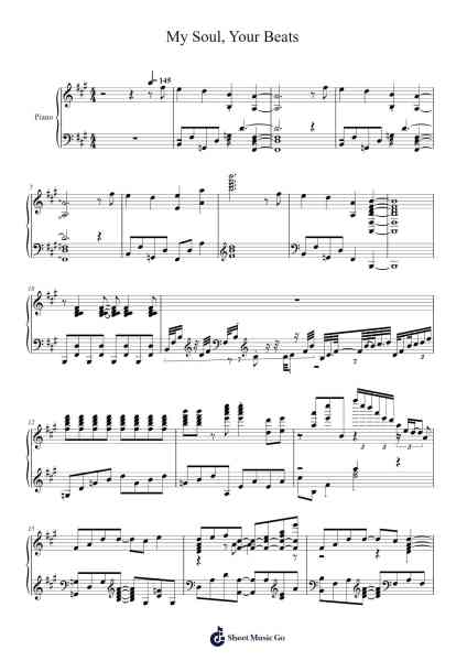 My Soul, Your Beats Sheet Music by LiSA-Arr.Vogtyves