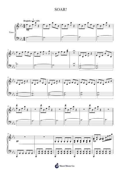 SOAR! Sheet Music by Cashbia-Arr.Okins Fellins