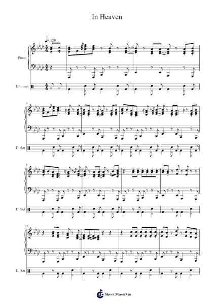 In Heaven Sheet Music by Joey Dosik-Arr.Junechad