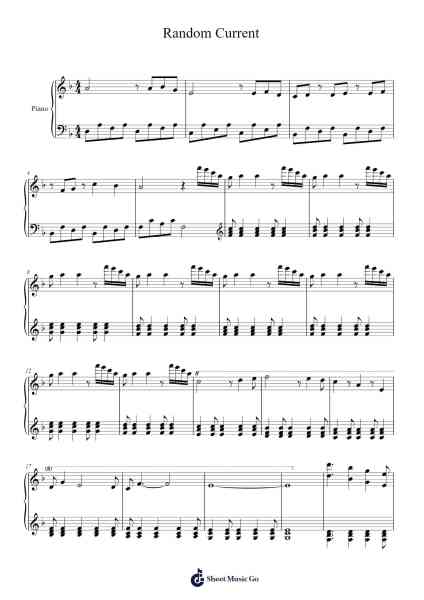 Random Current Sheet Music by Andrew London-Arr.Beerthune
