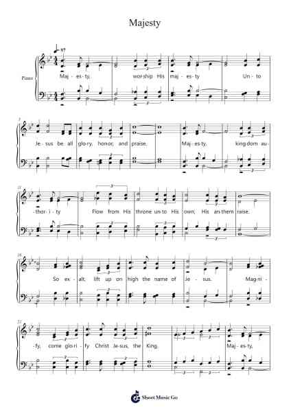 Majesty Sheet Music by Nicki Minaj-Arr.Lesdes Sadel