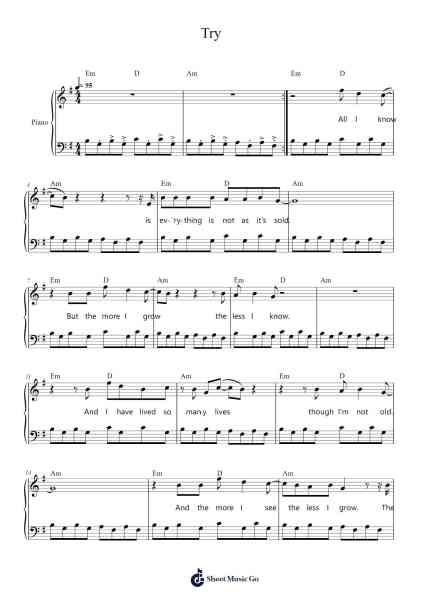 Try Sheet Music by Nelly Furtado-Arr.Croftsdwight Rhyspiers