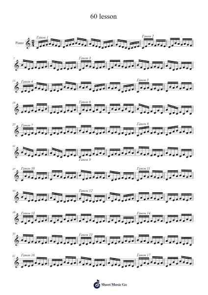 60 lesson Sheet Music by undefined-Arr.Haleale Quildy