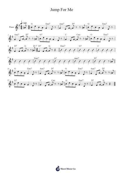 Jump For Me Sheet Music by Count Basie-Arr.Lautus Phichad