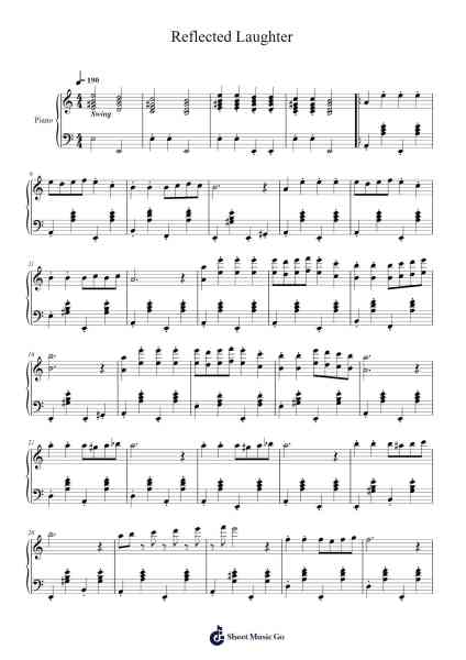 Reflected Laughter Sheet Music by undefined-Arr.Kentfred