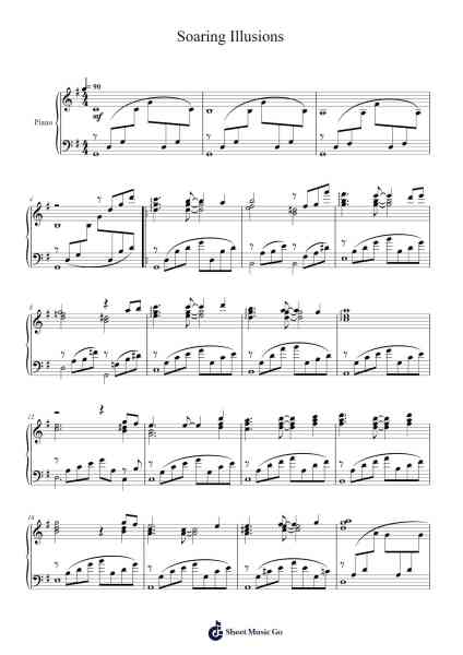 Soaring Illusions Sheet Music by Shota Kageyama-Arr.Greengrant Darvice