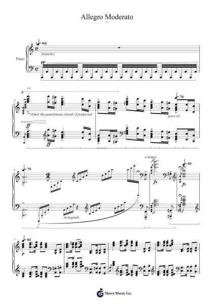 Piano Concerto in A Minor, Op. 16 Sheet Music by Edvard Grieg-Arr.Ausdre