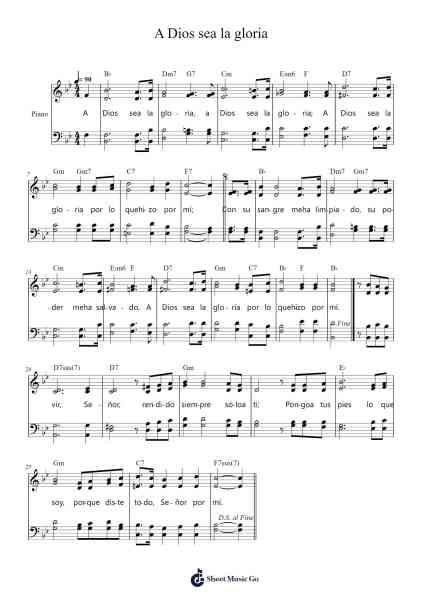 A Dios sea la gloria Sheet Music by Alberth Reyes-Arr.Wolflor Coltrid