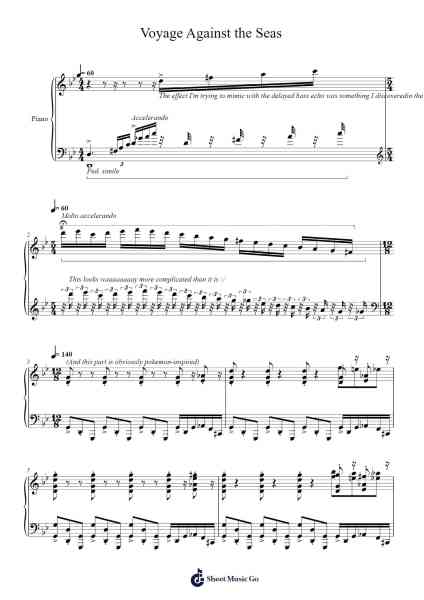 Voyage Against the Seas Sheet Music by Savanna Wheeler-Arr.Greenblack Xawilde