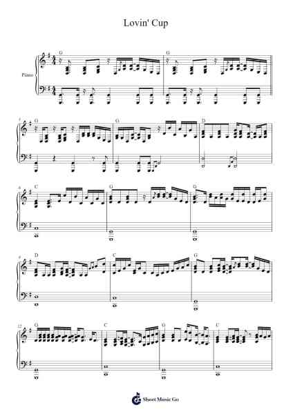 Lovin' Cup Sheet Music by The Rolling Stones-Arr.Reedgo