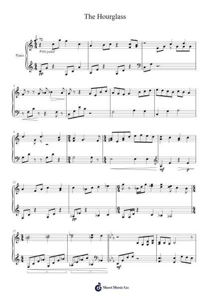 The Hourglass Sheet Music by Alexa Abbatiello-Arr.Malclaude