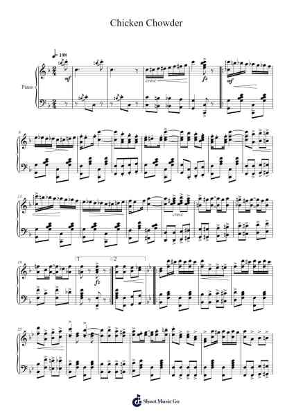 Chicken Chowder Sheet Music by Irene M. Giblin-Arr.Joyphrey