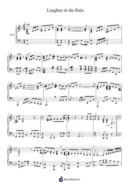 Laughter in the Rain Sheet Music by John Paul G. Alviz-Arr.Yvettenat Iveshall