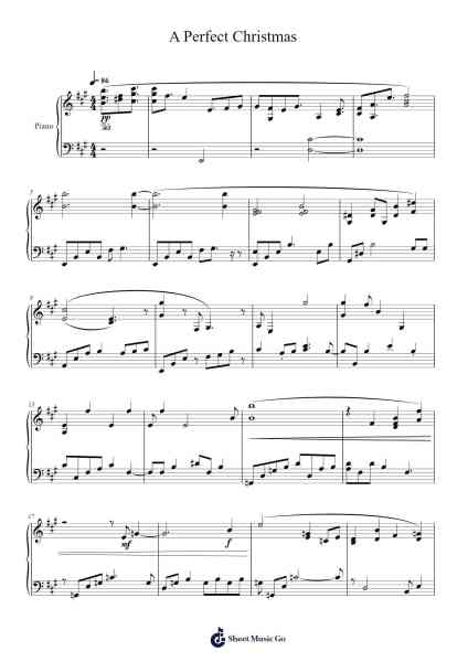 A Perfect Christmas Sheet Music by Jose Marie Chan-Arr.Hulthan