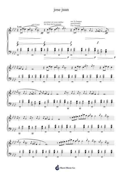 Sonata No. 1 in G Major, Op. 1: II. Andante grazioso Sheet Music by Erik Satie-Arr.Carlphrey