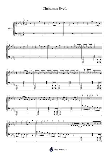 Christmas EveL Sheet Music by Stray Kids-Arr.Mattbart Stephy